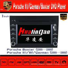 Reproductor de DVD de coche para Porsche Cayman / Boxter Radio de navegación Hualingan